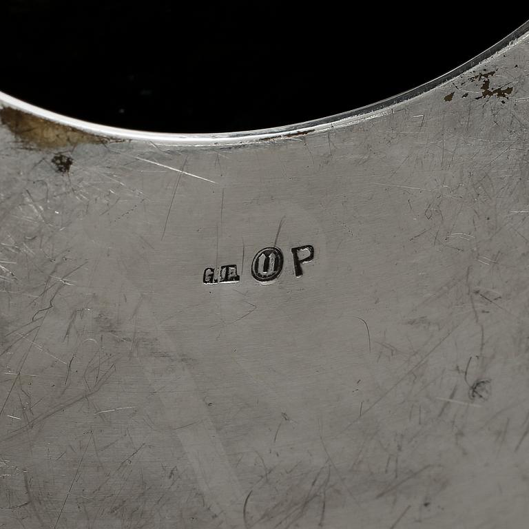 FRUKTSKÅL, nysilver, 1900-talets början.