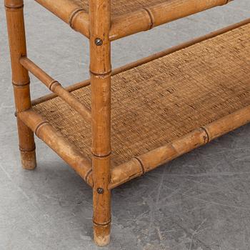 A colonial style bookcase, first half of the 20th Century.