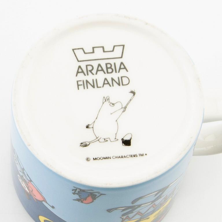 Mugs 9 pcs Moomin characters/Moomin Arabia Finland.