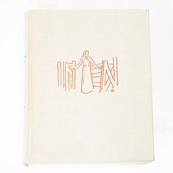 En samling konstböcker, 12 volymer, 1823-1969.