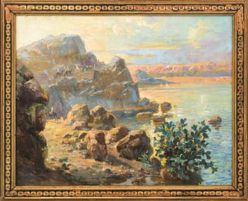 JØRGEN HANSEN, , oil on canvas signed and dated 1929.