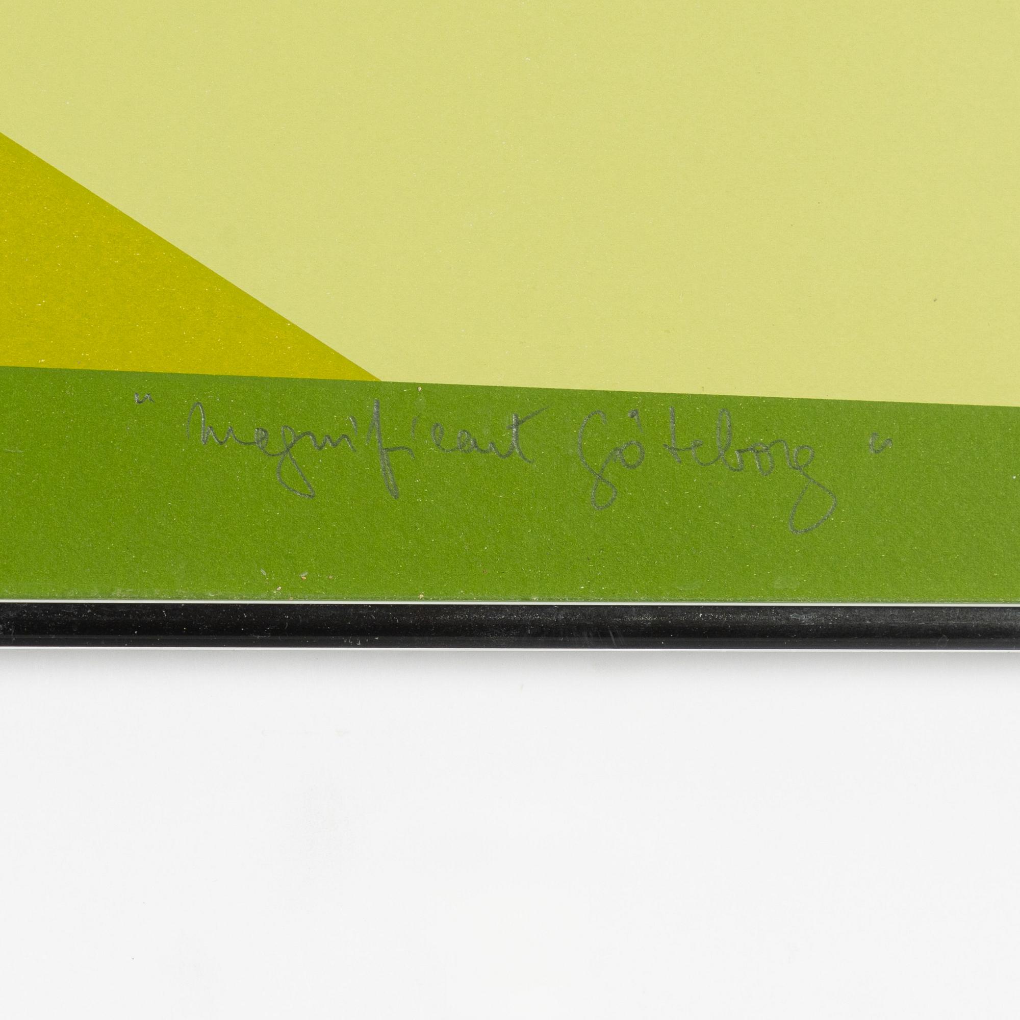 Franco Costa, triptych, "Magnificent Gothenburg", triptych.