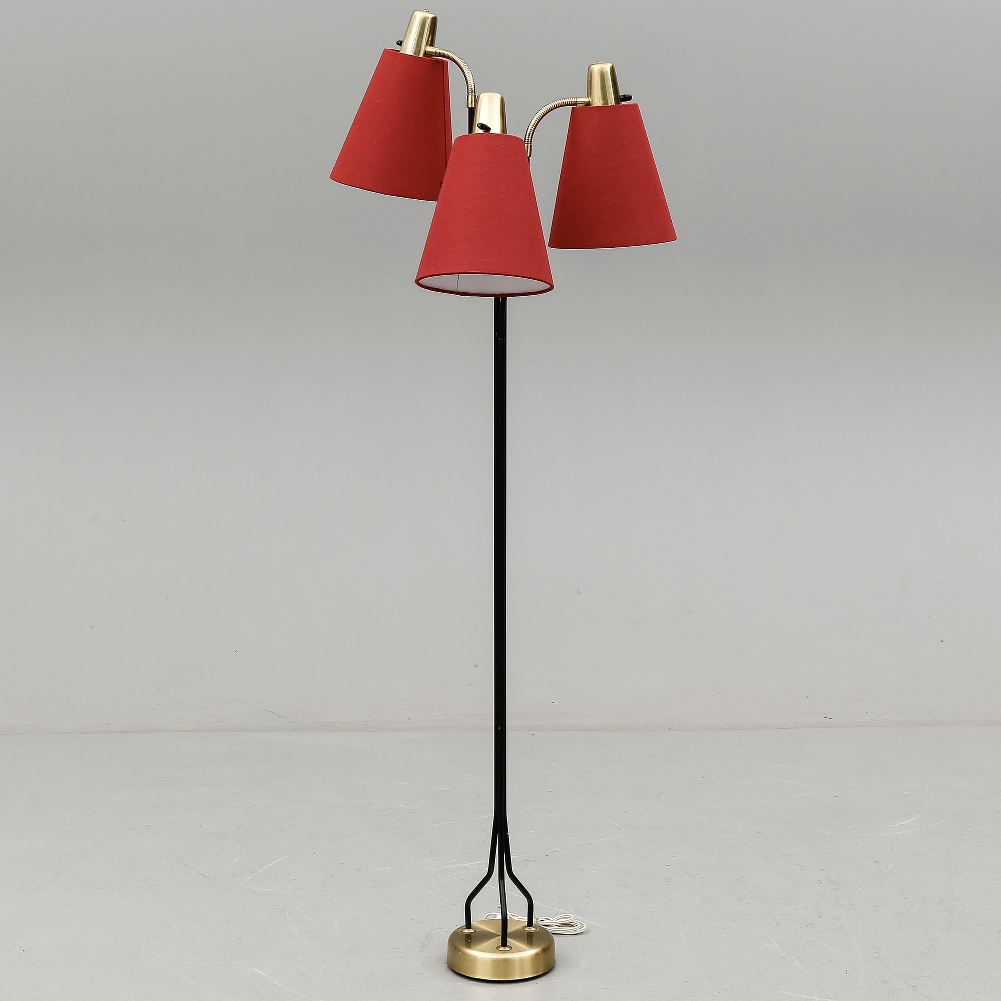 GOLVLAMPA, Eskilstuna Elektrofabriks AB, 1900-talets mitt.