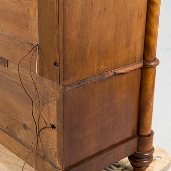 A two-door bookcase from the latter half of the 19th Century.