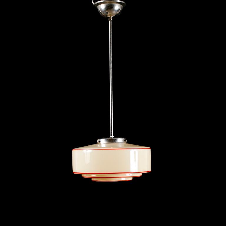 TAKLAMPA, 1900-talets mitt. Höjd 62 cm.