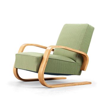 300. Alvar Aalto, fåtölj, "Tank chair", O.Y. Huonekalu- ja Rakennustyötehdas A.B, Finland 1930-tal.