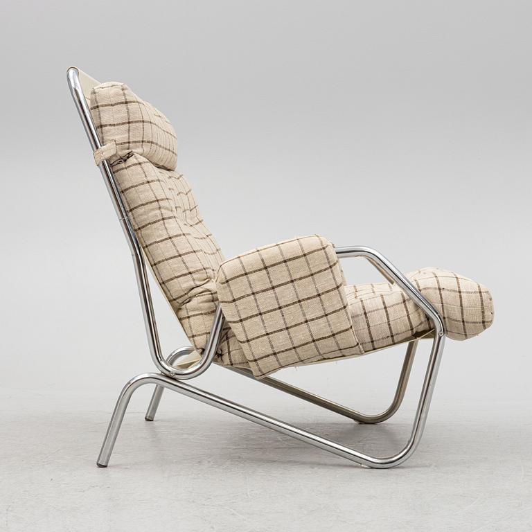 A model "602" lounge chair, Mio-Eli, Sweden, 1970's.