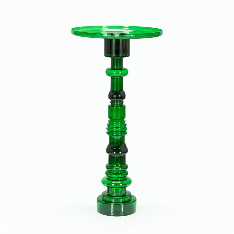 Oiva Toikka, kynttilänjalka/maljakko, "Majakka", signeerattu Notsjö Nuutajärvi.