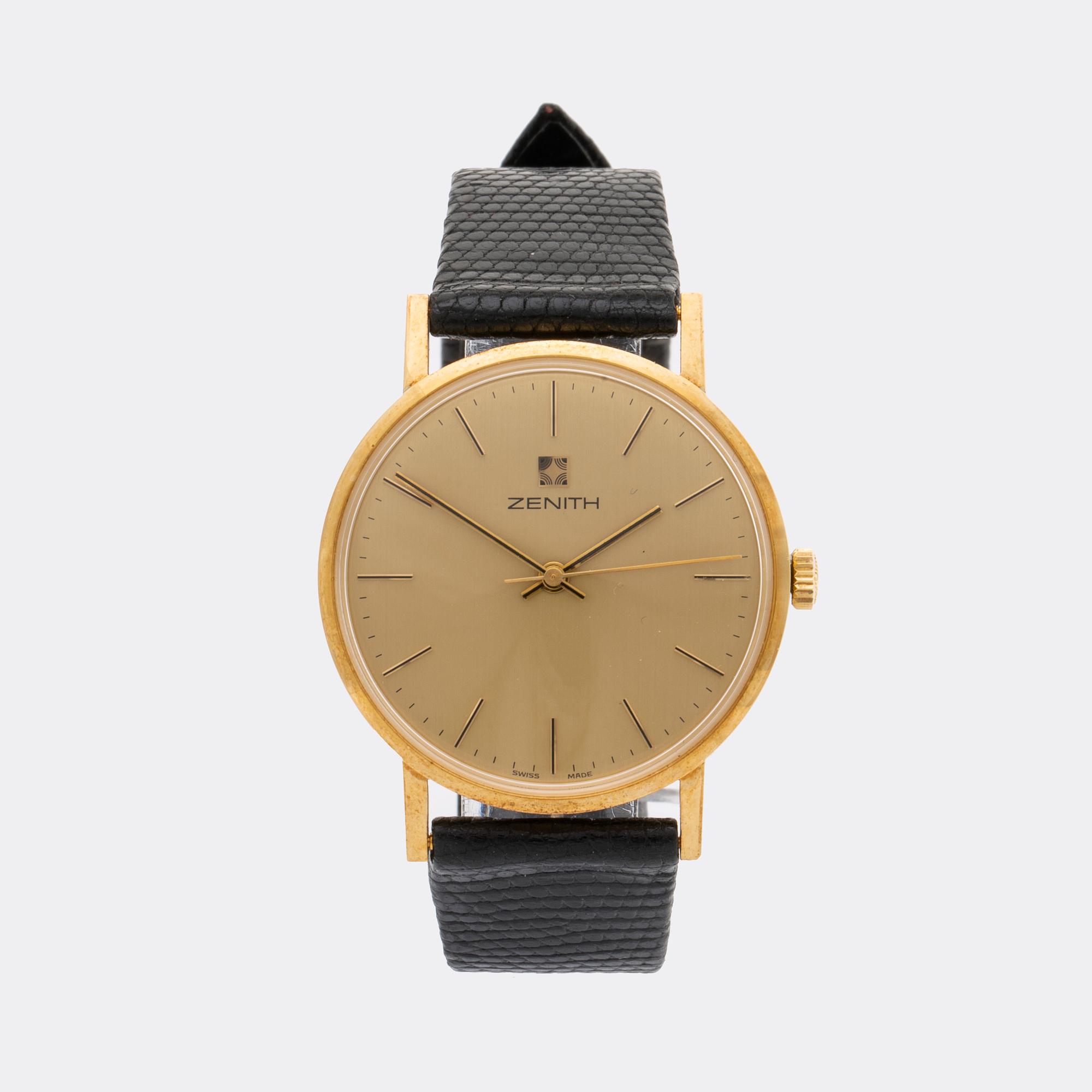 ZENITH, wristwatch, 34 mm.