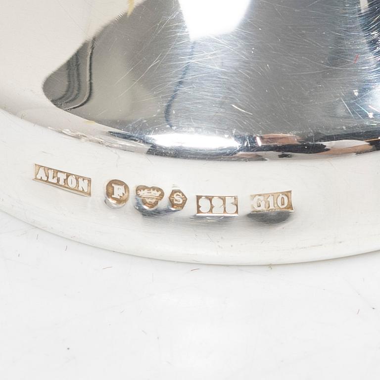 A set of twelve Swedish sterling silver cups, mark of Alton Guldvaru Ab, Falköping 1981.