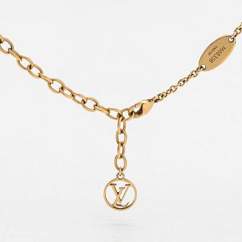 Louis Vuitton, "Essential V Perle" halsband.