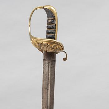 Saber, Swedish, 19th century.
