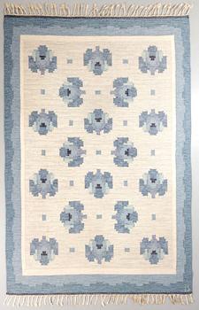 MATTA, rölakan, "Koster", signerad IS (Ingegeerd Silow). Axeco Svenska AB. 1900-talets andra hälft. Ca 226 x 164 cm.