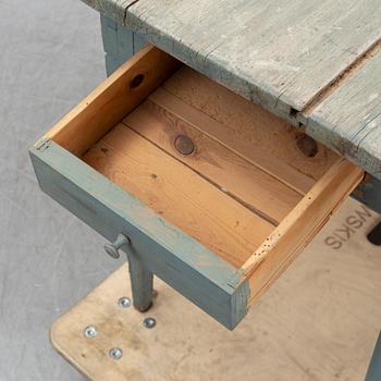 A 19th century percussion table.