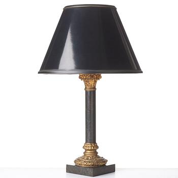 A 20th century table lamp.