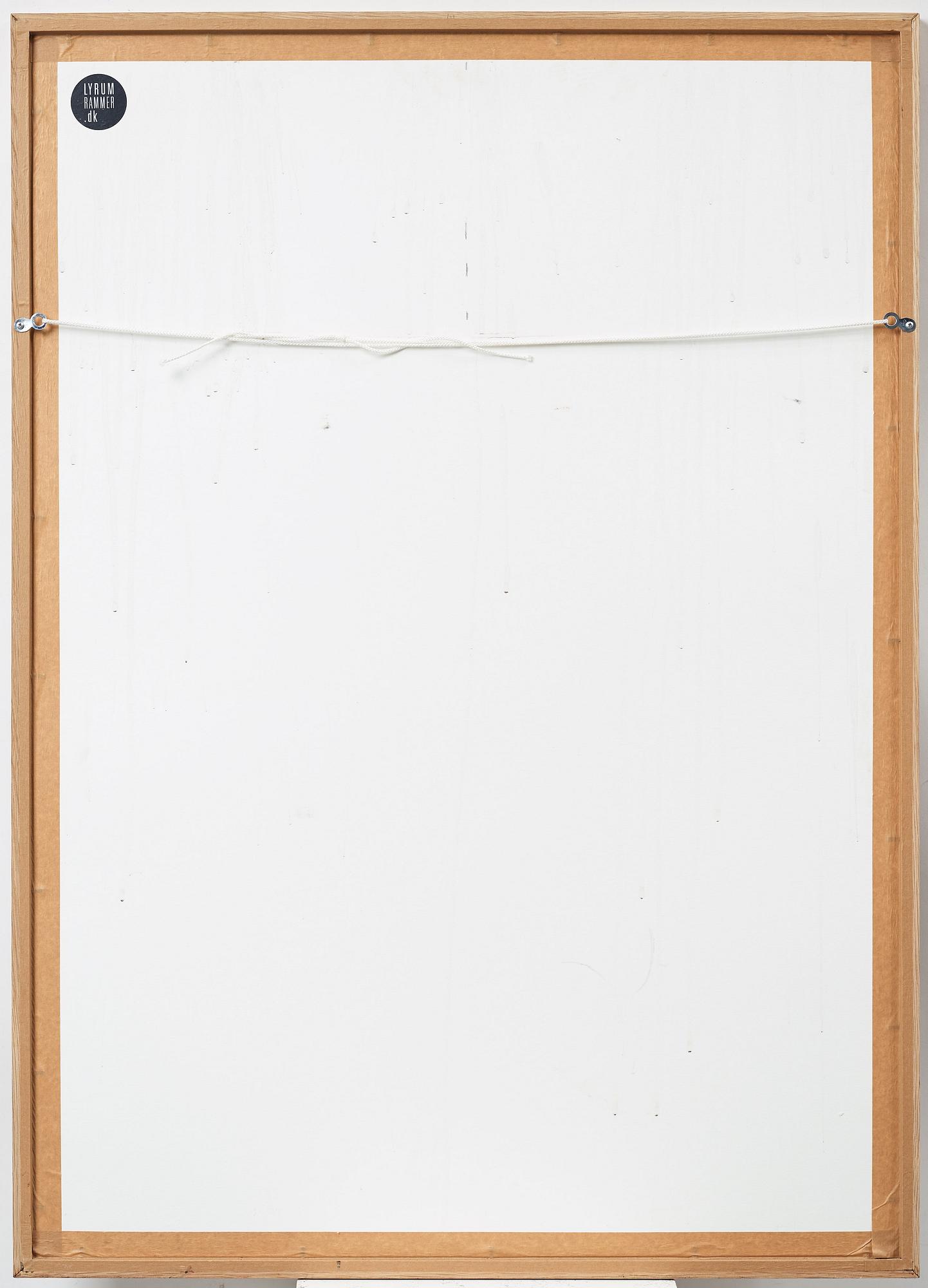 HANS J WEGNER, 3 stolar + utställningsaffisch, Mikael Lauersen, Danmark, 1940-tal.