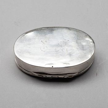 RASIA, hopeaa, Ruotsi 1792, paino 41 g.