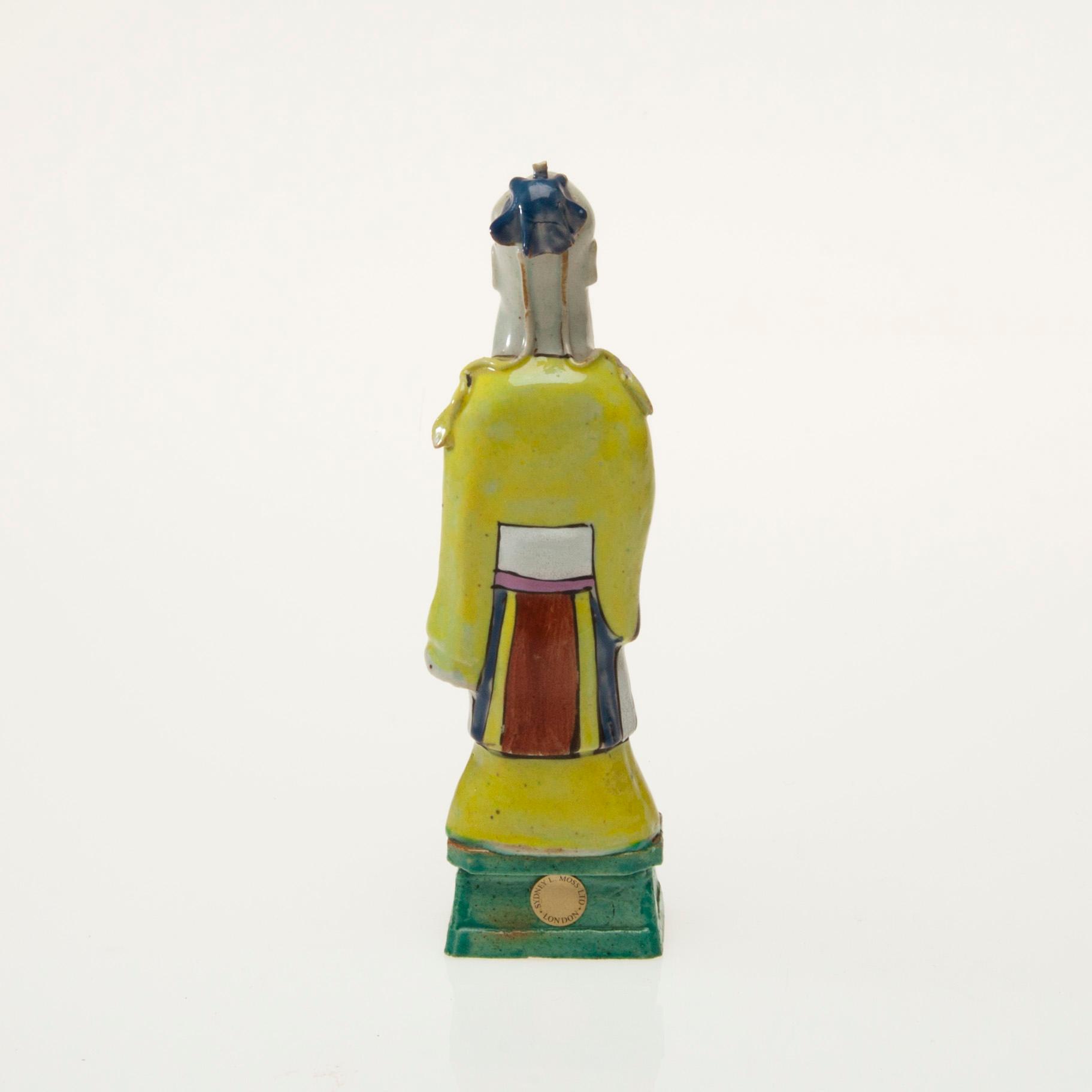 FIGURIN, porslin, Kina 1700/1800-tal.