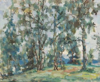 Kaapo Wirtanen, oil on canvas, signed and dated 1942.