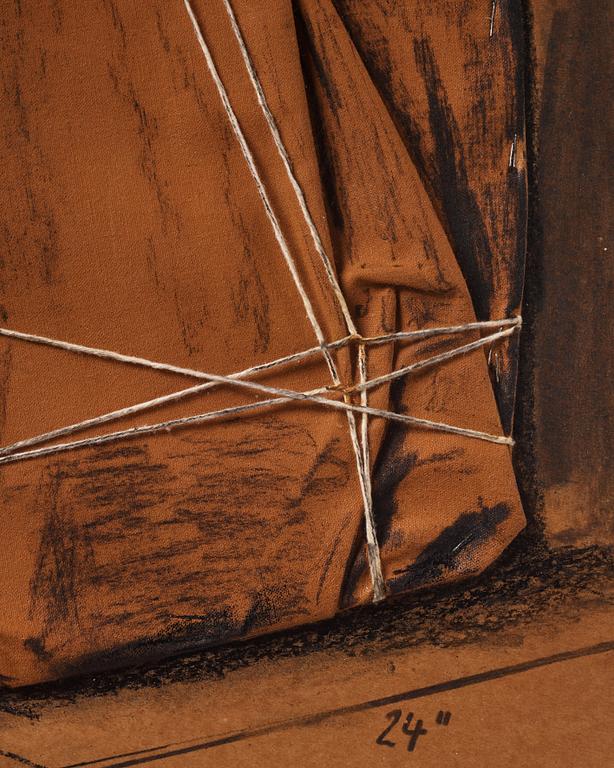 Christo Vladimirov Javacheff, "Package on hand truck (Project)".