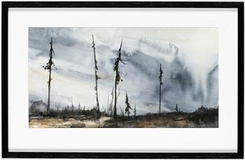 Ivan Stern · IVAN STERN, akvarell på papper, signerad.