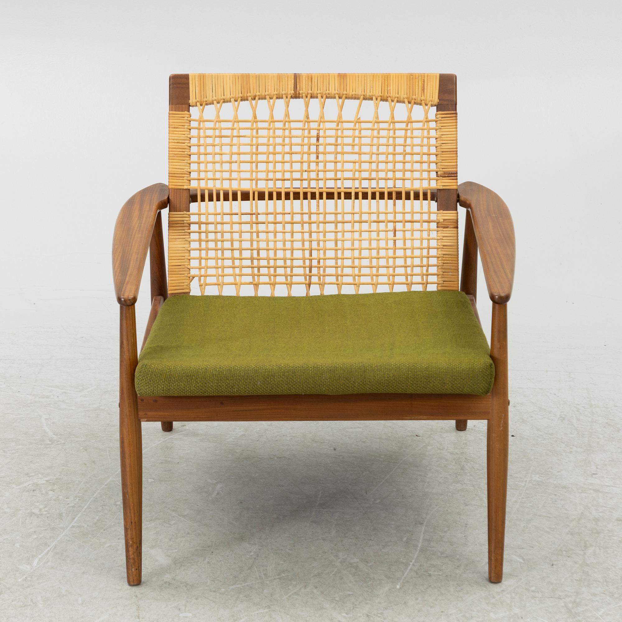Hans Olsen, an armchair, Brdr. Juhl Kristensen, Denmark, 1950s/60s.