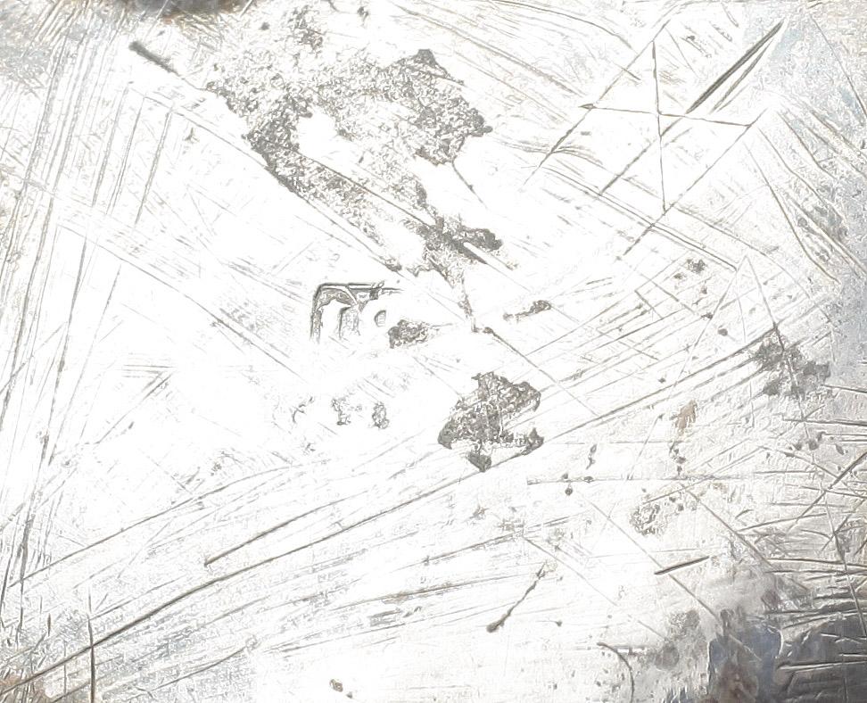 BÄGARE, silver, troligen barock, 1700-tal. Vikt ca 80g.