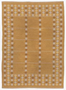 Ingrid Dessau, matta, dubbelvävd, sigerad ID, ca 228 x 160 cm.