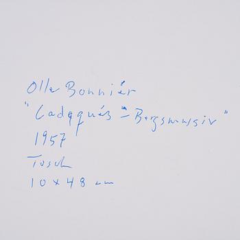 Olle Bonniér, "Cadaqués - Bergsmassiv".