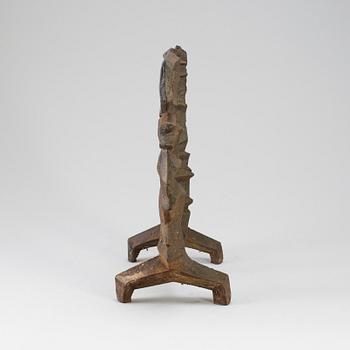 OLLE HERMANSSON, sculpture, iron, signed Husqvarna.