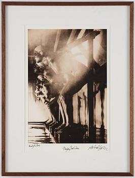 Michael Joseph, "Ready to Dive/Playboy Pool Ladies", 1980.