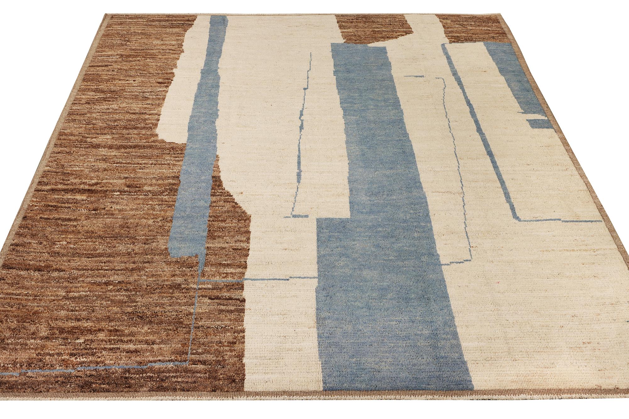 A Moroccan carpet, c. 307 x 250 cm.