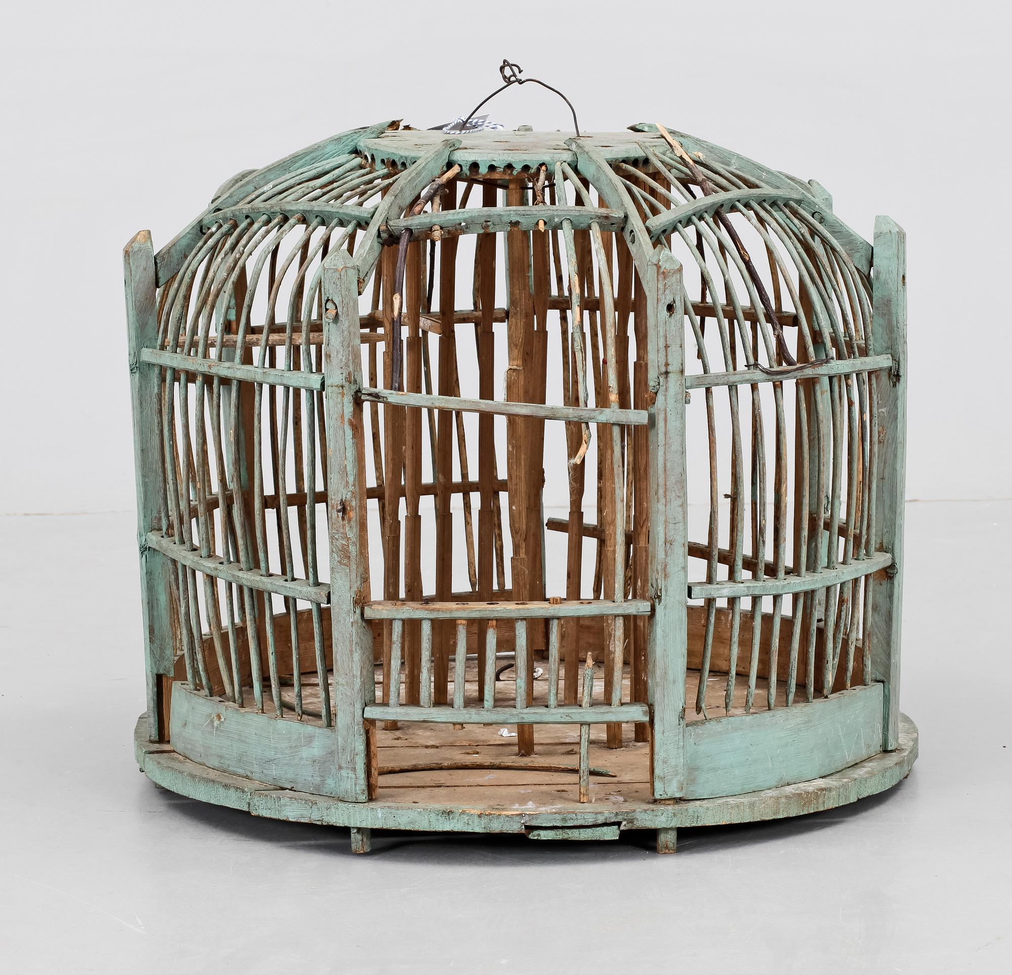 FÅGELBUR, allmoge, Hälsingland, 1800-tal.