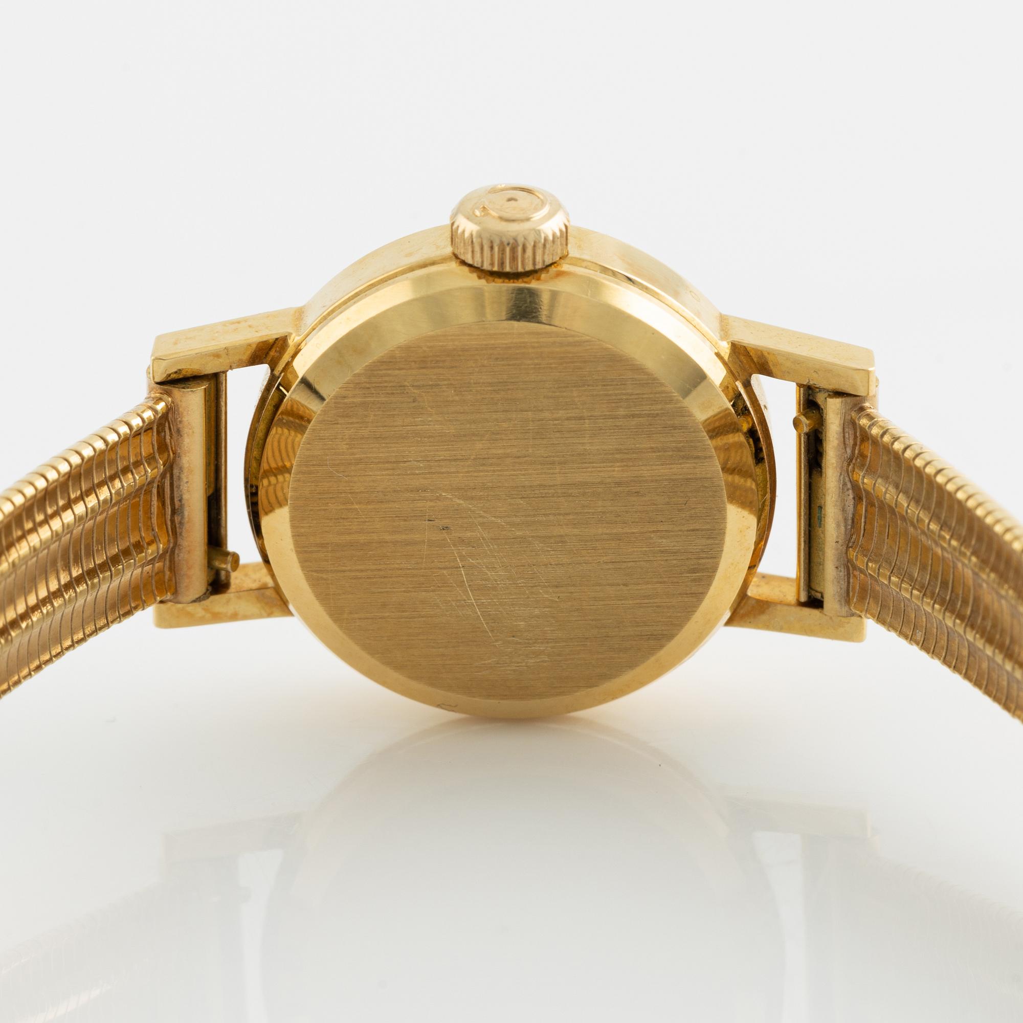 Omega, armbandsur, 17 mm.