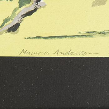 KARIN MAMMA ANDERSSON, colour lithograph, signed and numbered 131/150.