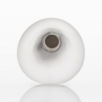 Marja Hepo-aho, glass sculpture 'Strange Beach' signed MH 2018, Glass Studio Mafka&Alakoski Riihimäki.