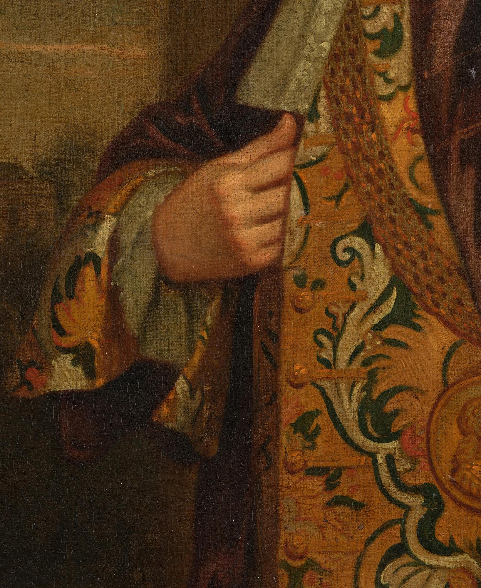 Gottfried Kneller, hans krets, Mansporträtt, knäbild, möjligen föreställande ”John Hutton of Marske” (1659-1731).