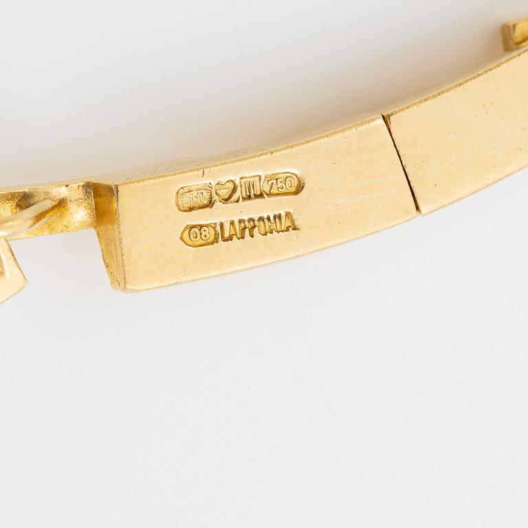 Björn Weckström, collier, 18K guld, för Lapponia, Finland 1991.