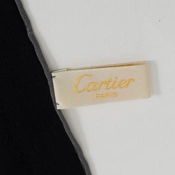 Cartier, a jacquard silk scarf, 'Panthere Royale'.