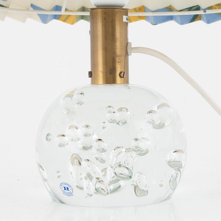 Josef Frank, bordslampa, modell 1819, Reijmyre Glasbruk för Firma Svenskt Tenn.