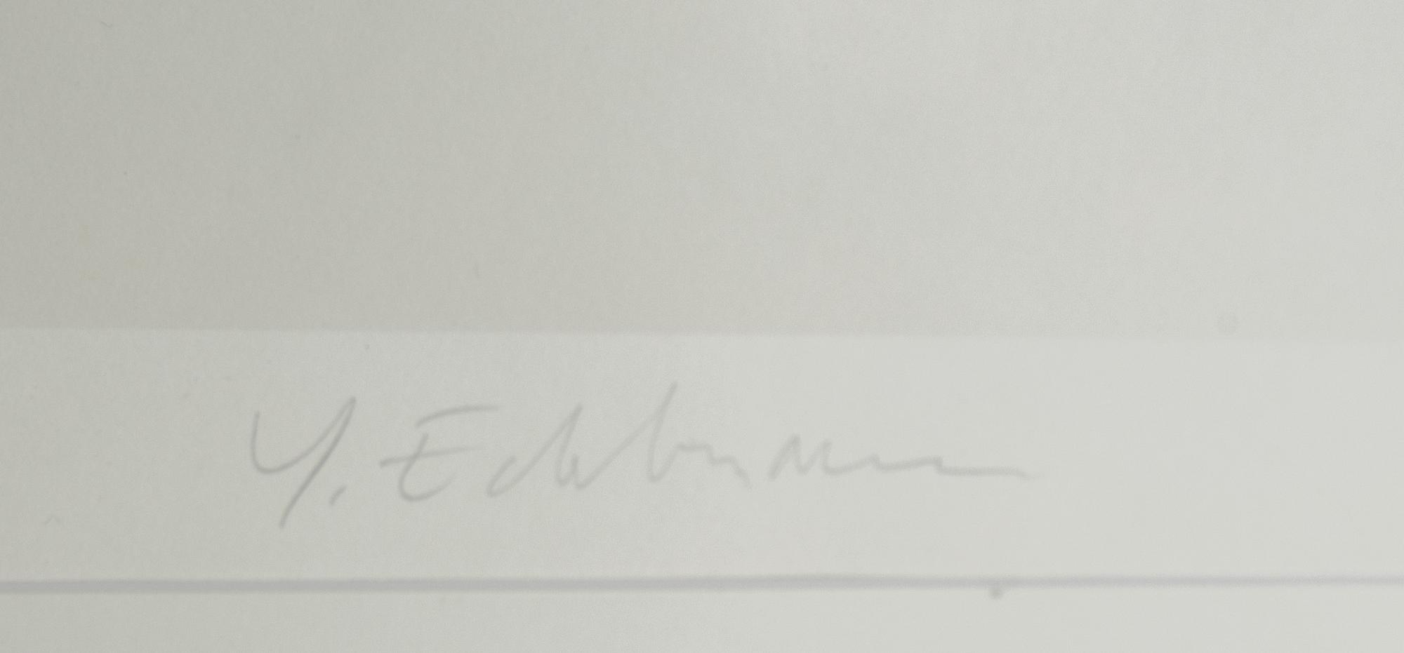 Yrjö Edelmann, färglitografi, 1993, signerad EA VII/XX.
