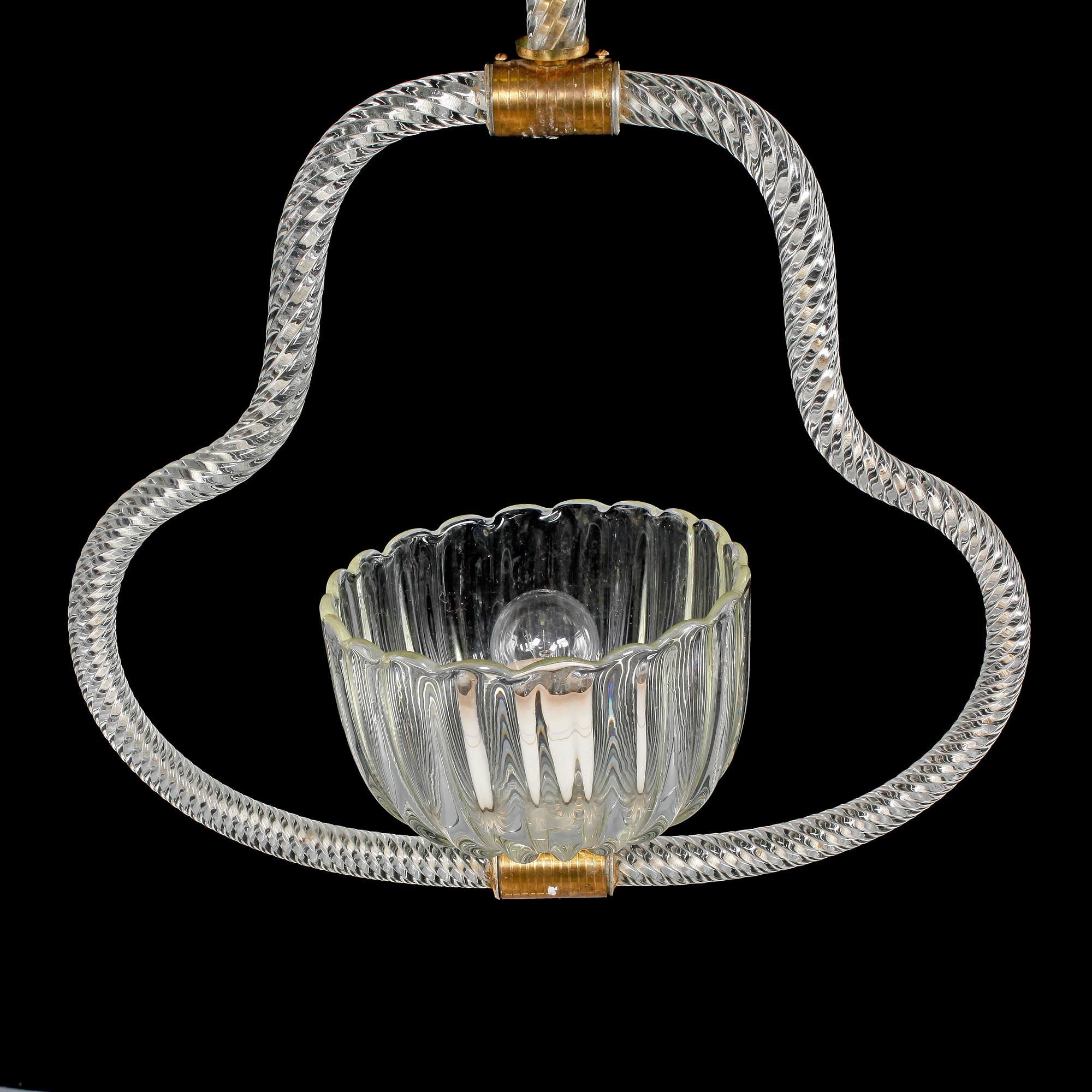 TAKLAMPA, venetiansk stil, 1900-talets andra kvartal. Höjd 73 cm.