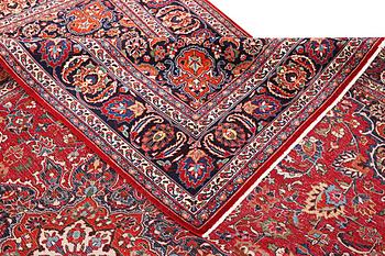 A Meshed carpet, c. 352 x 250 cm.