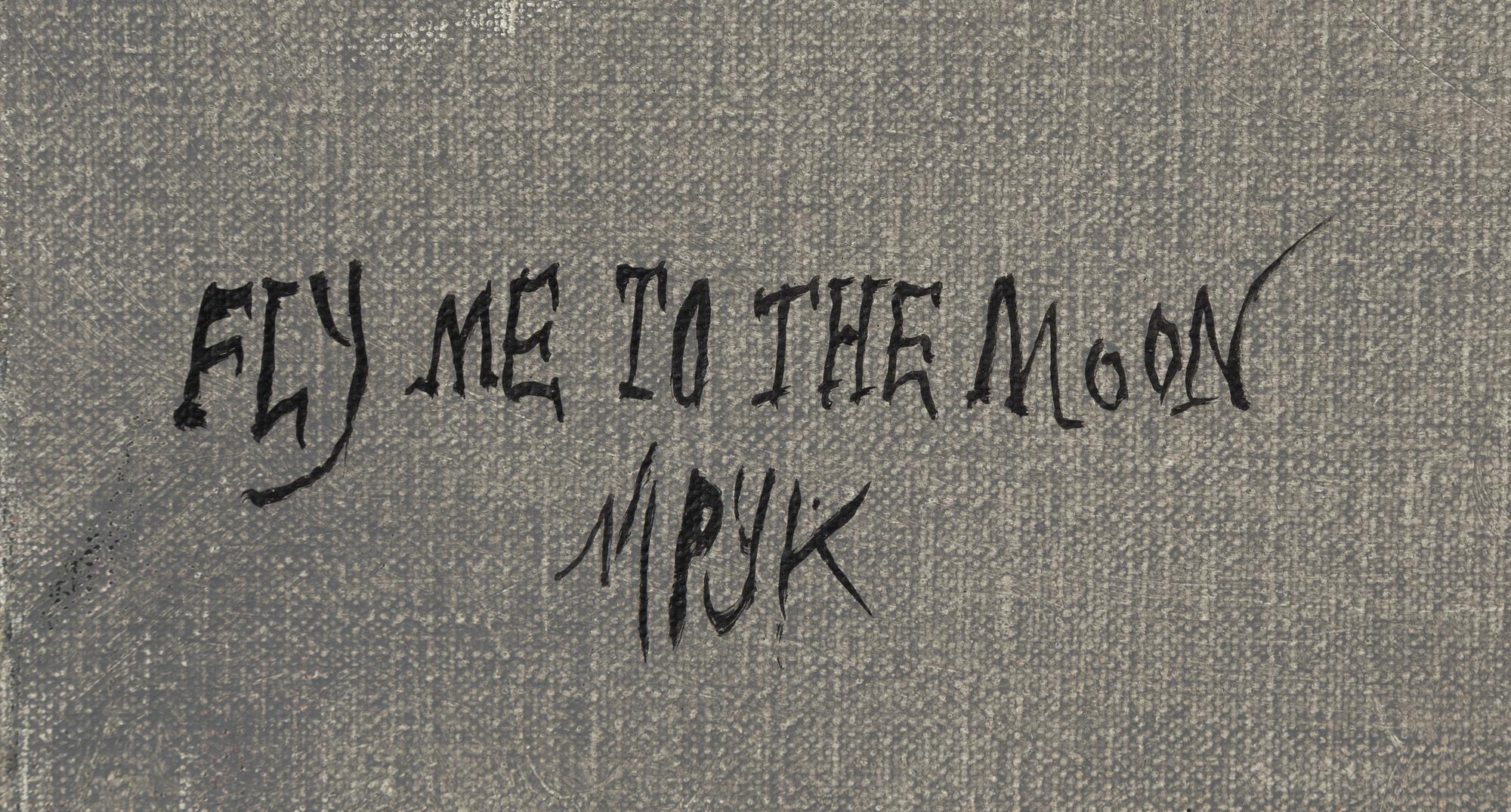 Madeleine Pyk, olja på duk, signerad.