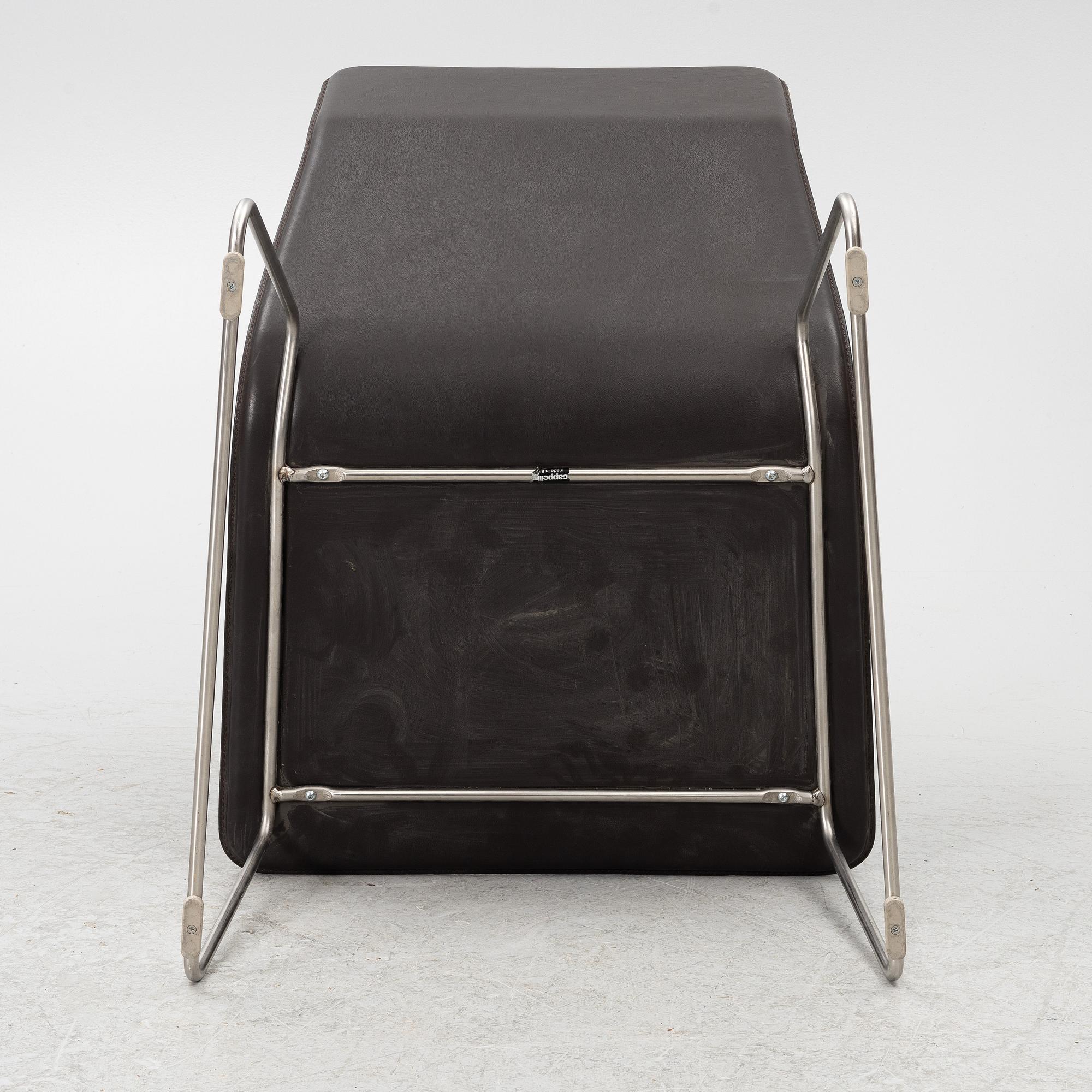 Jasper Morrison, An armchair, "Low and Pad", Cappelini, Italy.