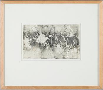 JUKKA MÄKELÄ, etsning, signerad a tergo och daterad -95.