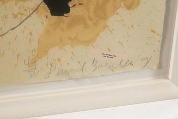 Donald Baechler, "Onion eater", 1991.