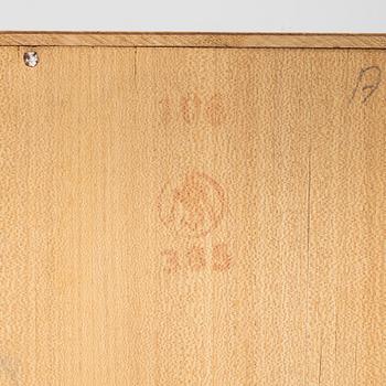 Bedside tables, a pair, wall-mounted, second half of the 20th century.