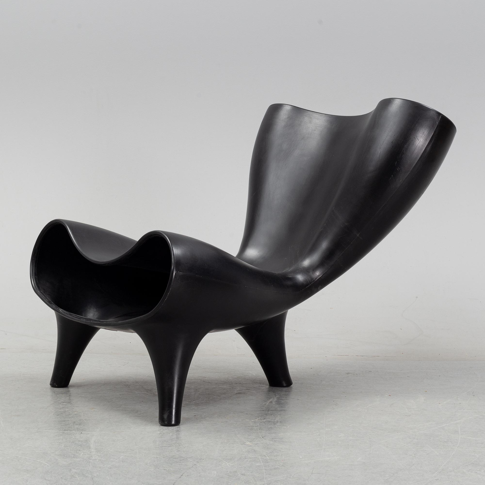 A Marc Newson, a 'Orgone' chair, designed 1993.