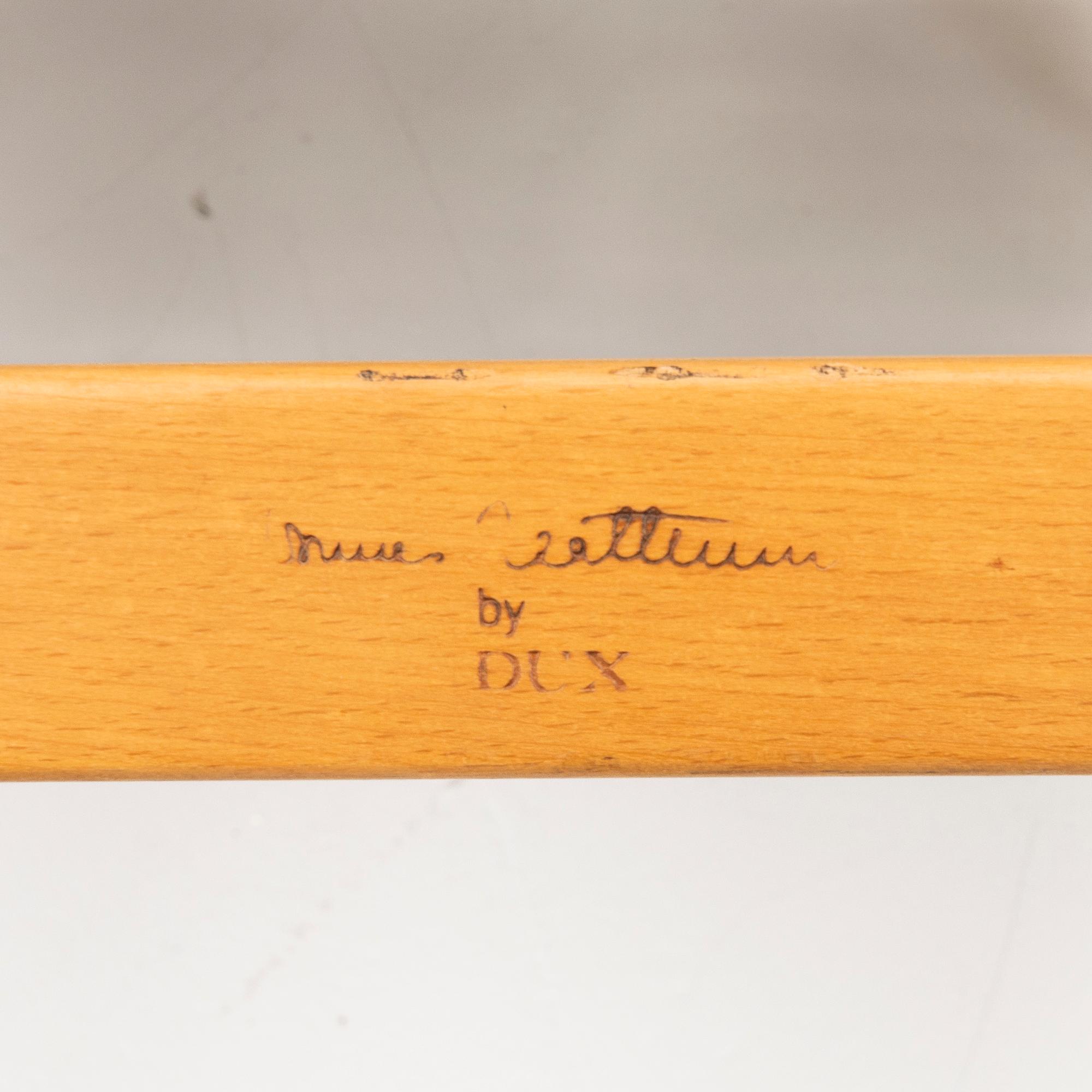 Bruno Mathsson, armchair, "Pernilla", DUX, second half of the 20th century.